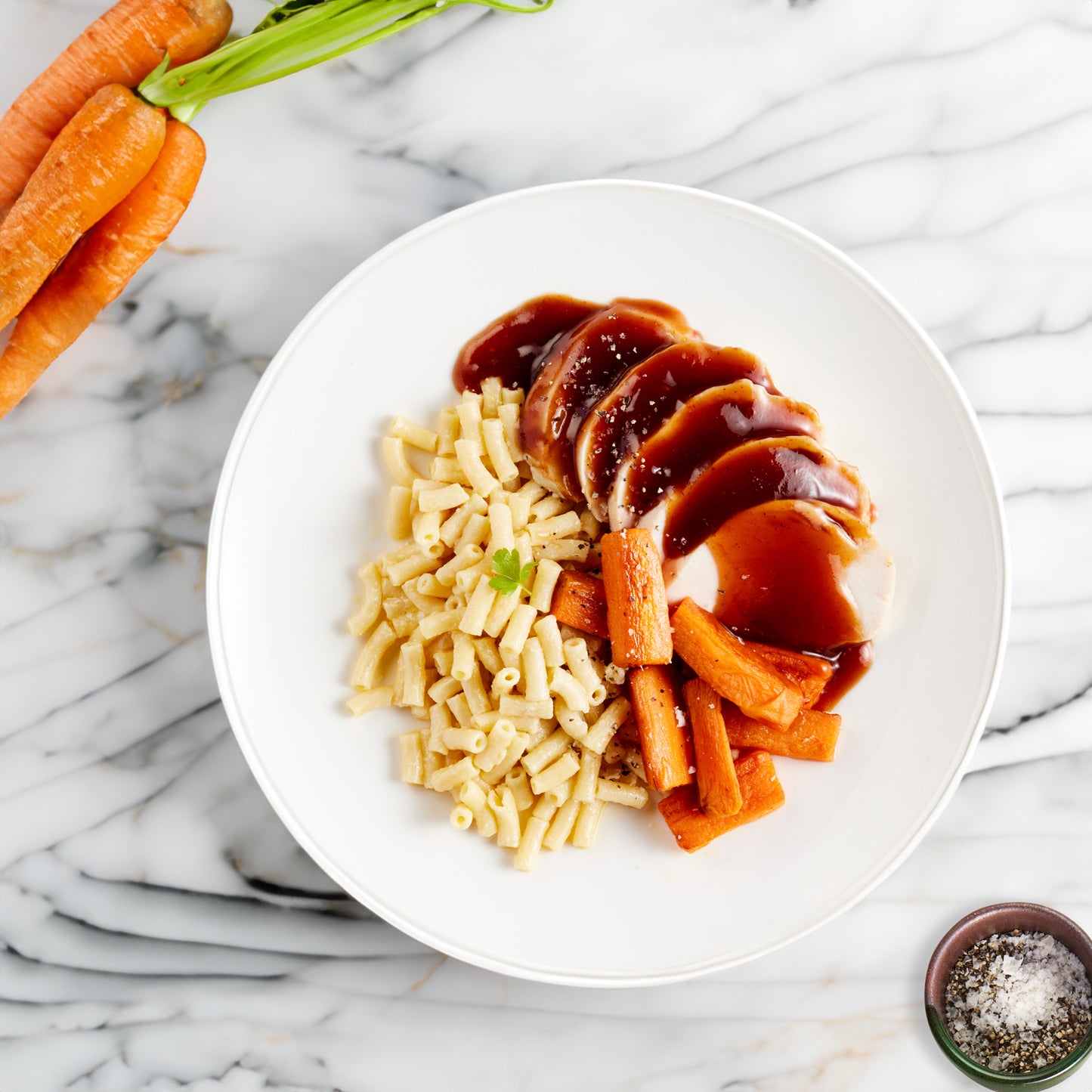 BBQ Chicken & Mac & Cheese