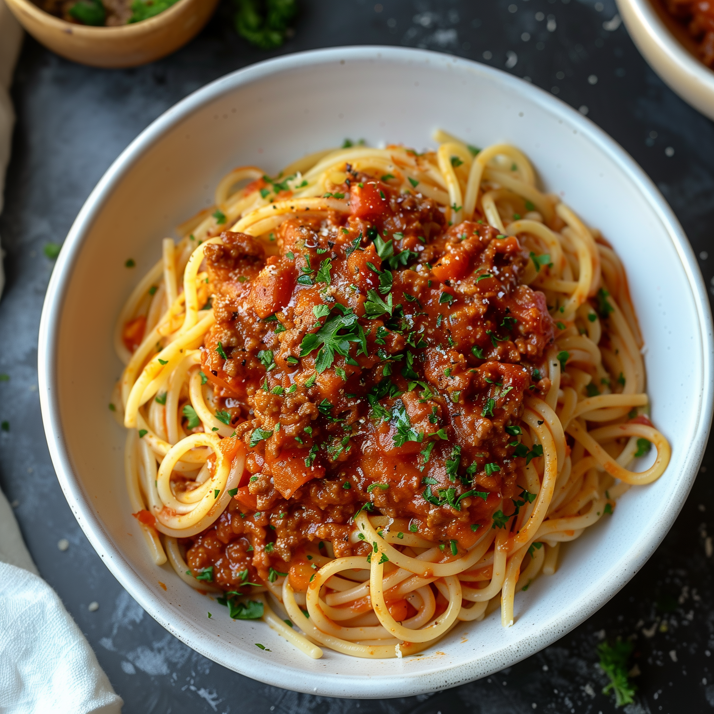 Beef Bolognese Spaghetti